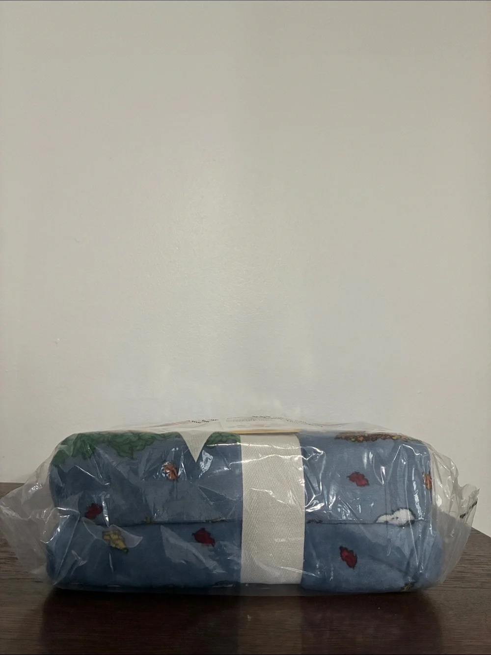 NWT-BERKSHIRE- Peanuts- Snoopy & Friends- Blue Fall VelvetSoft Blanket 55x70